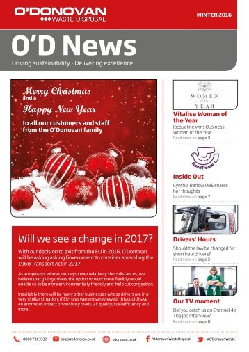 O'D News Winter 2016 