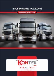 KONTEK MERCEDES CATALOG