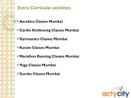 Extracurricular Activities Mumbai