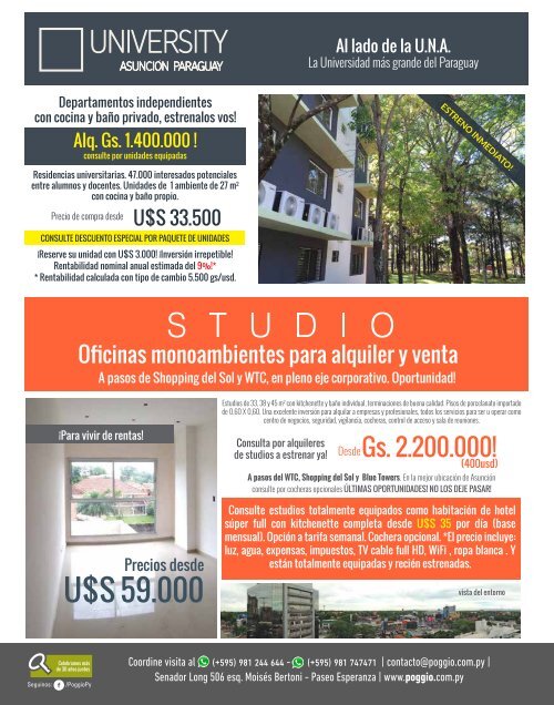 Revista InfoCasas Paraguay - Diciembre 2016