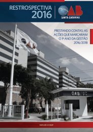 Retrospectiva OAB - 2016