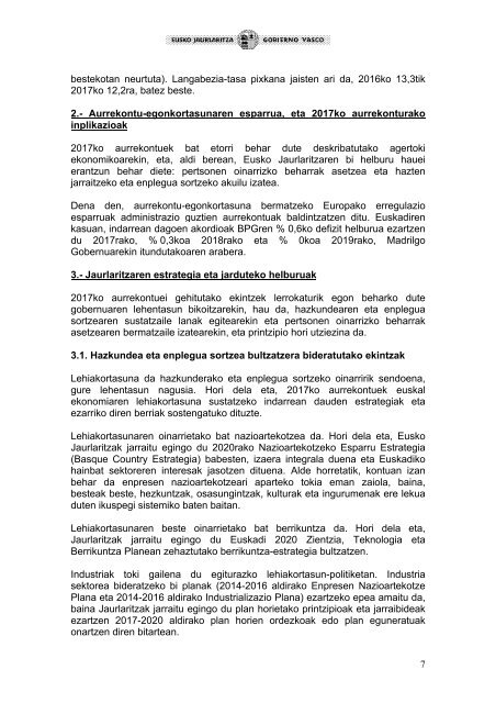 CONSEJO DE GOBIERNO Dossier de Prensa Asuntos destacados