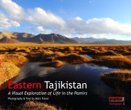 RAJ Monograph 2 Eastern Tajikistan by Matt Traver