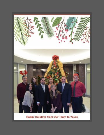 Happy Holidays from Our Team to Yours