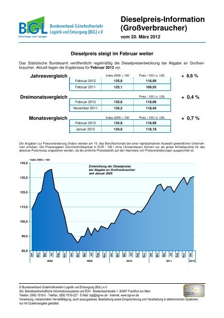 Bgl Diesel Grossverbraucher