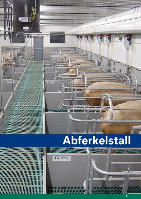 Ferkel- u. Maststall - Pennemann