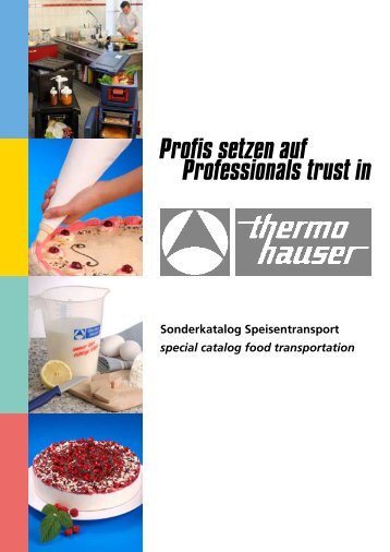 thermohauser Speisentransport