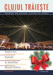 Povești de Suflet – Clujul Trăiește nr. 3 Decembrie 2016