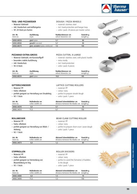 thermohauser general catalog 2013