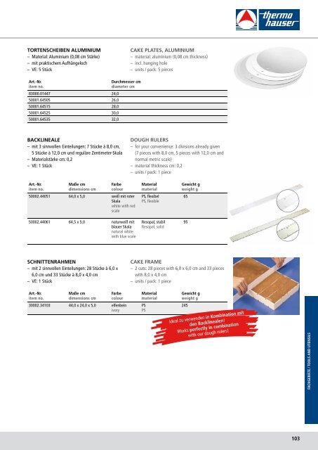 thermohauser general catalog 2013