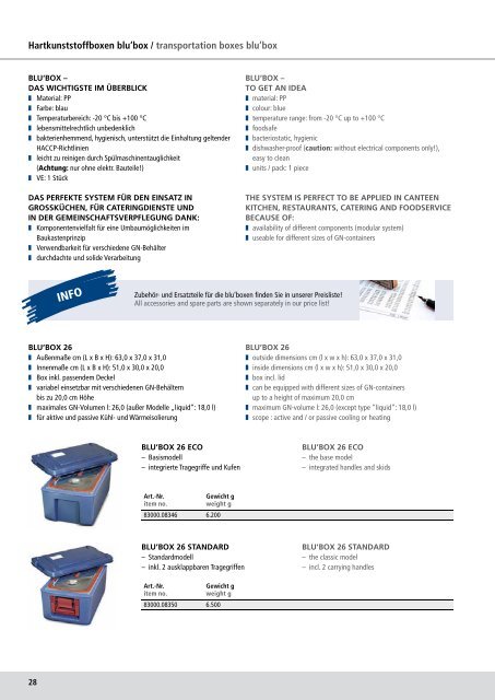 thermohauser general catalog 2013