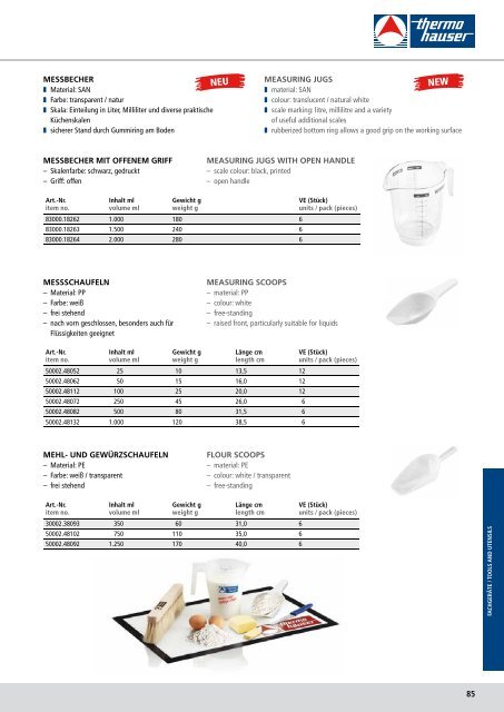 thermohauser general catalog 2013