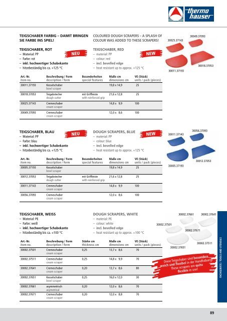 thermohauser general catalog 2013