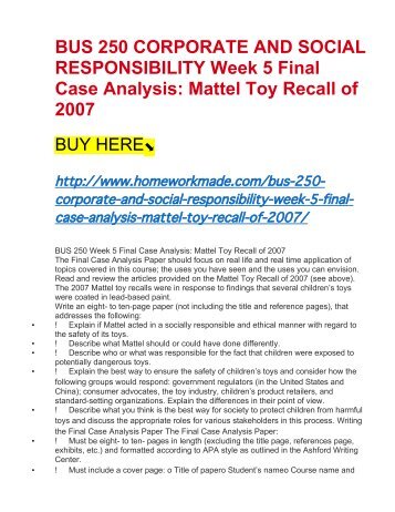 mattel and toy safety essay mattel and toy safety essay