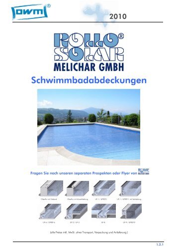 Schwimmbadabdeckungen - owm.ch