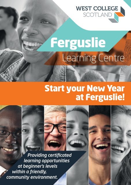 Ferguslie Learning Centre - January Starts 2016 web