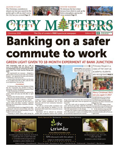 City Matters Edition 014 Christmas 2016