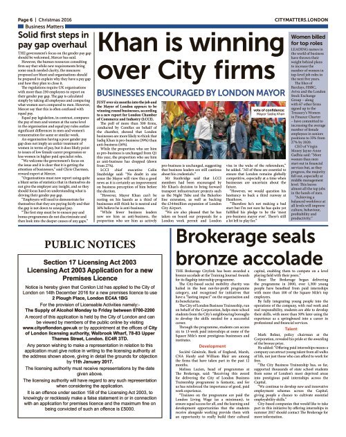 City Matters Edition 014 Christmas 2016