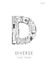 Diverse Fine Food 2017 Annual Catalogue 