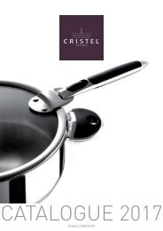 Casserole et Cuit Vapeur Inox Ø 20 cm Anses Noyer Biome Cristel