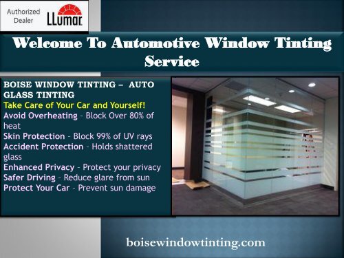 Residential Window Tinting Idaho|Boise Window Tinting