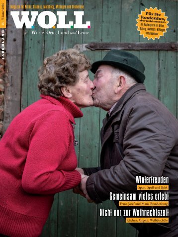 WOLL Magazin Winter 2016 für Brilon, Olsberg, Marsberg, Willingen und Diemelsee 