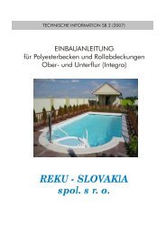 Einbauanleitung DE 07 - Pools