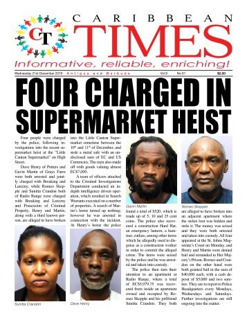 Caribbean Times 61st Issue - Wednesday 21st December 2016