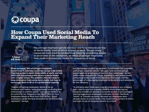 How Coupa Used Social Media To Expand Their Marketing Reach