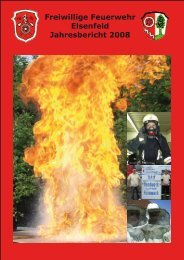 Freiwillige Feuerwehr Elsenfeld Jahresbericht 2008