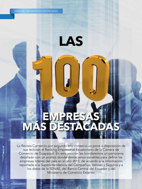 Las 100 empresas más destacadas del 2016