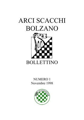 Arci Scacchi Bolzano Bollettino