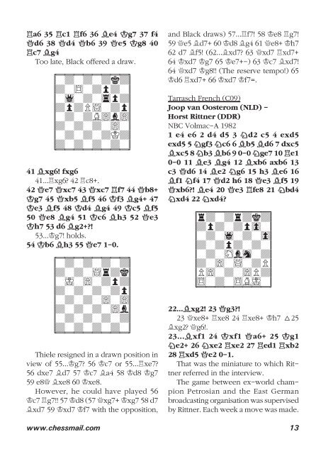 Chess Mail