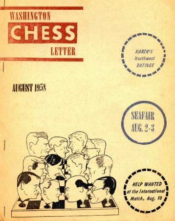 Washington Chess Letter