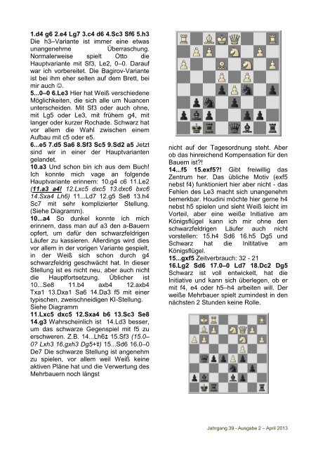 Schach Magazin