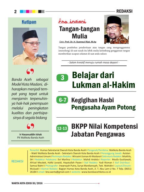 Warta Kota EDISI XII 2016