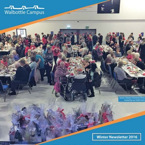 Senior Citizens’ Christmas Party hosted by our Sixth Form