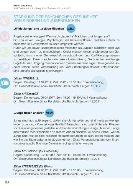 Programm Frühjahr 2017 - Volkshochschule Dreiländereck