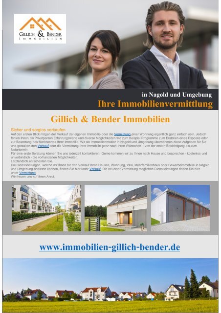 Immobilien Nagold und Umgebung Miten Kaufen