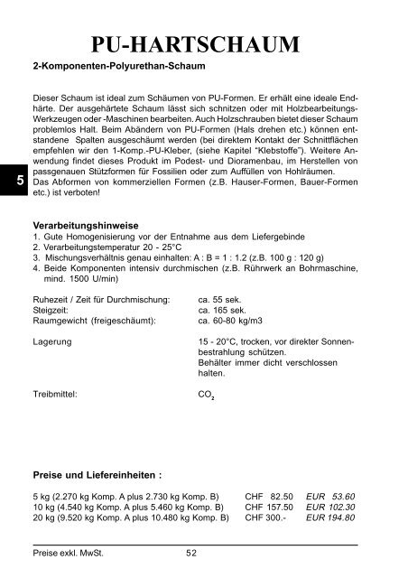 Hauptkatalog Präparationsbedarf - Bauer Handels GmbH