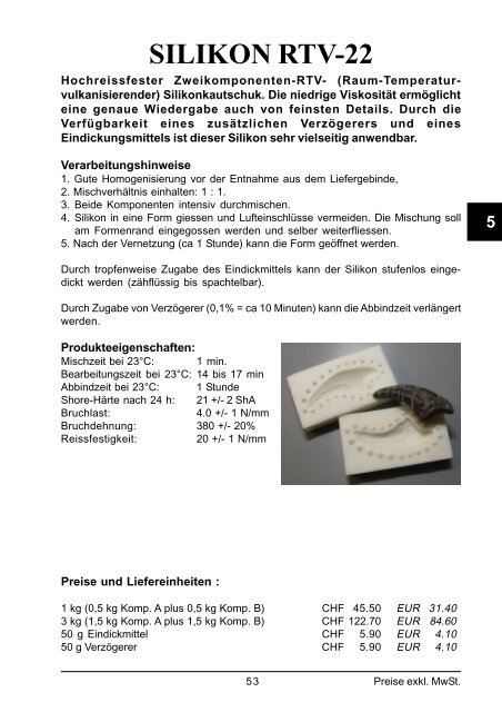 Hauptkatalog Präparationsbedarf - Bauer Handels GmbH