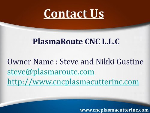 Plasma CNC