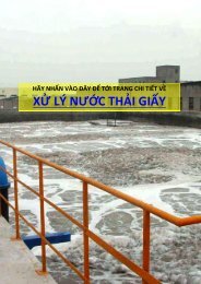 ❽❾❿ Xử lý nước thải ngành giấy theo công nghệ mới