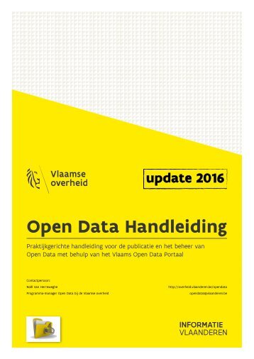 Open Data Handleiding