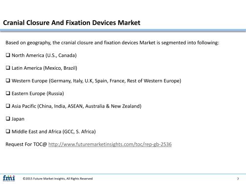Cranial Closure And Fixation Devices Market