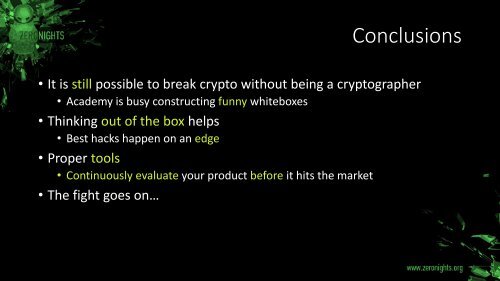 Breaking Crypto For Dummies