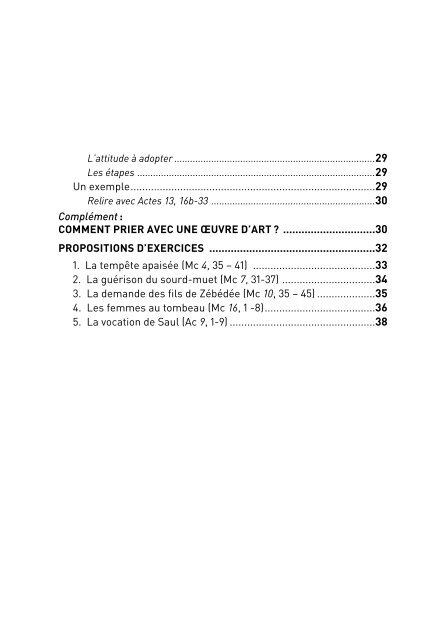 Prier. À la manière d'Igance de Loyola