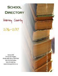 HC School Directory 16-17