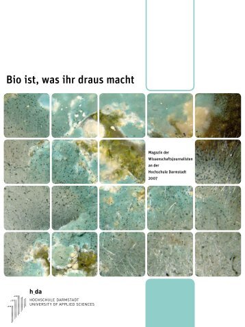 Bio ist, was ihr draus macht - Journalismus Darmstadt - Hochschule ...