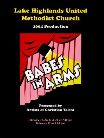 ACT 2004 - Babes In Arms - Program Web